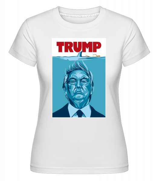 Trump -  Shirtinator Women's T-Shirt - White - Vorn