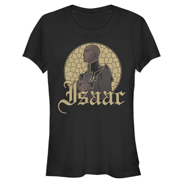 Netflix - Castlevania - Isaac Stained Glass - Women's T-Shirt - Black - Front