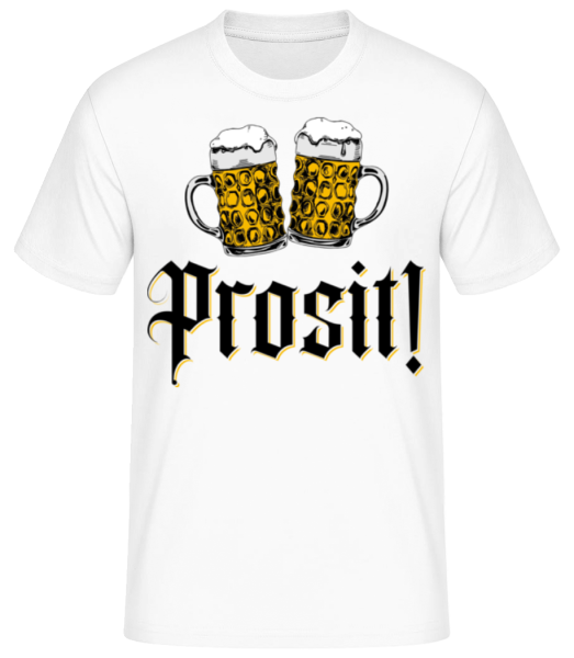 Prosit! - Men's Basic T-Shirt - White - Front