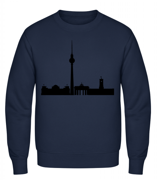 Berlin Germany - Classic Set-In Sweatshirt - Navy - Vorn