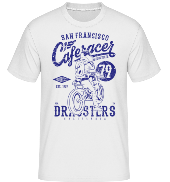 Caferacer79 -  Shirtinator Men's T-Shirt - White - Front