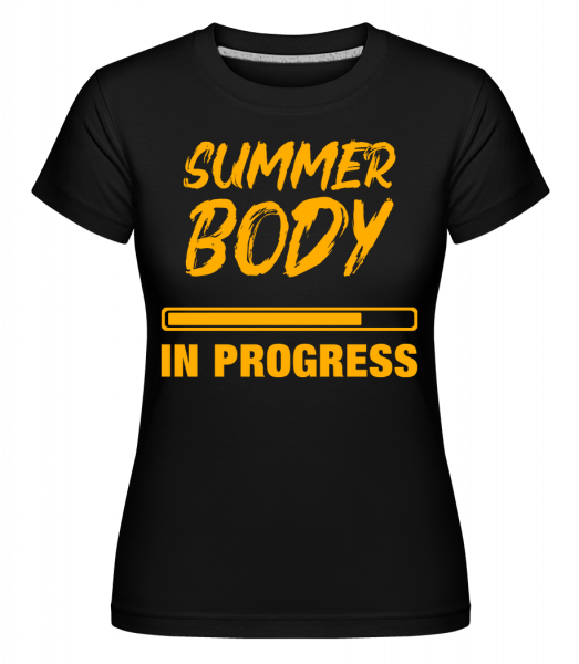 Summer Body in Progress -  Shirtinator Women's T-Shirt - Black - Vorn