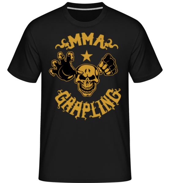 MMA Grapling -  Shirtinator Men's T-Shirt - Black - Front