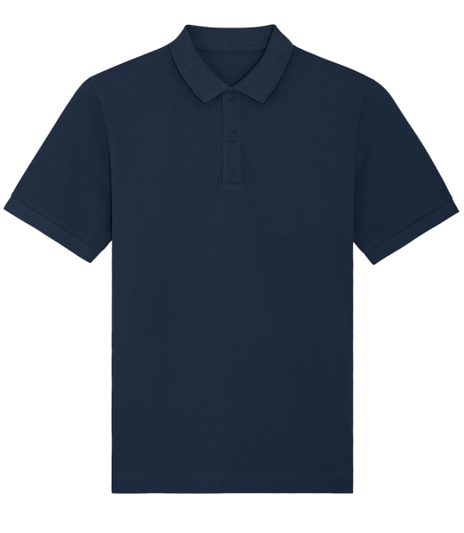 Unisex Organic Polo Shirt Stanley Stella - Navy - Front