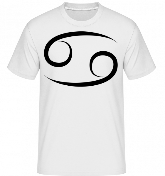 Cancer Sign -  Shirtinator Men's T-Shirt - White - Vorn