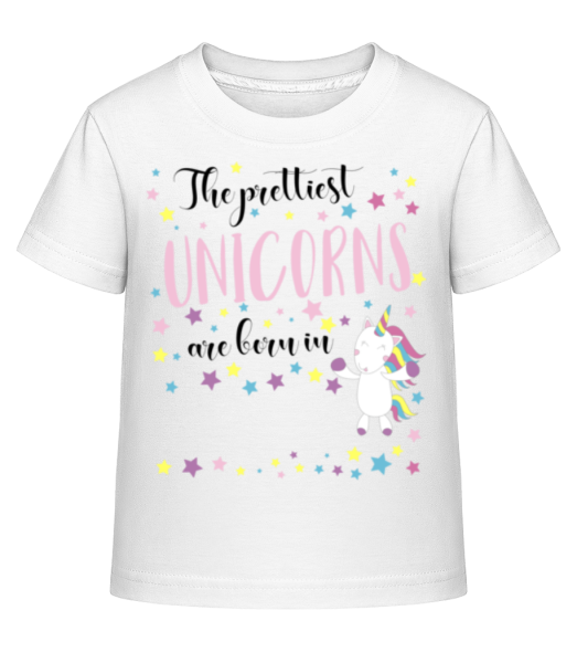 The Prettiest Unicorns - Kid's Shirtinator T-Shirt - White - Front