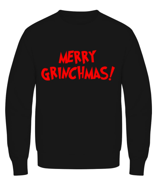Merry Christmas! - Men's Sweatshirt - Black - Front