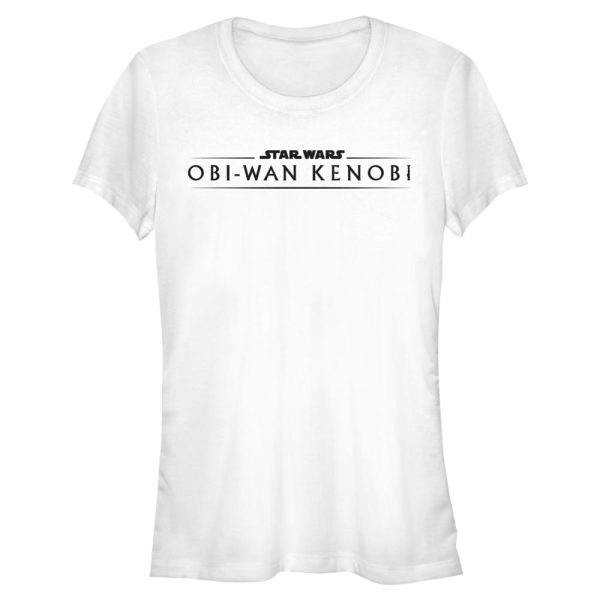 Star Wars - Obi-Wan Kenobi - Logo Kenobi - Women's T-Shirt - White - Front