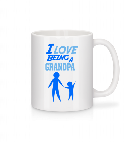 I Love To Be A Grandpa - Mug - White - Vorn