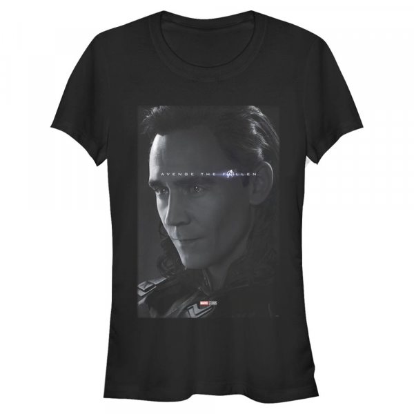 Marvel - Avengers Endgame - Loki Avenge - Women's T-Shirt - Black - Front