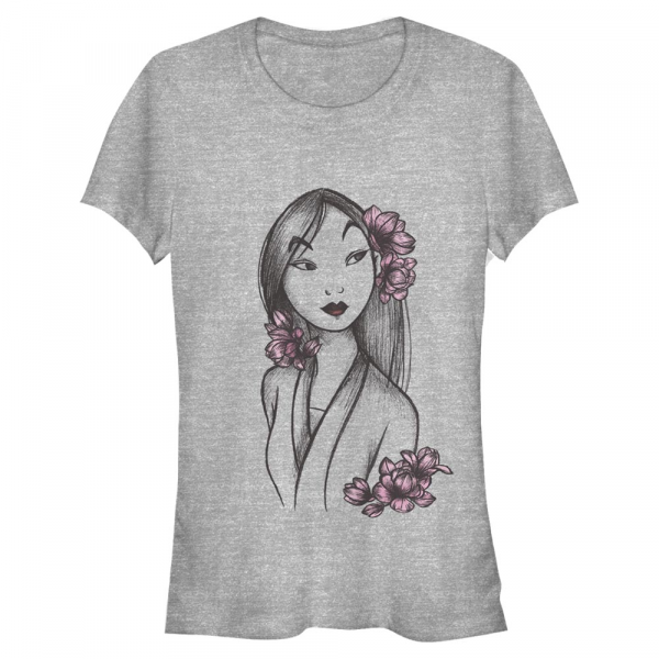Disney - Mulan - Mulan Reflection - Women's T-Shirt - Heather grey - Front