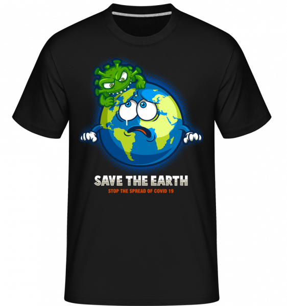 Save The World -  Shirtinator Men's T-Shirt - Black - Vorn
