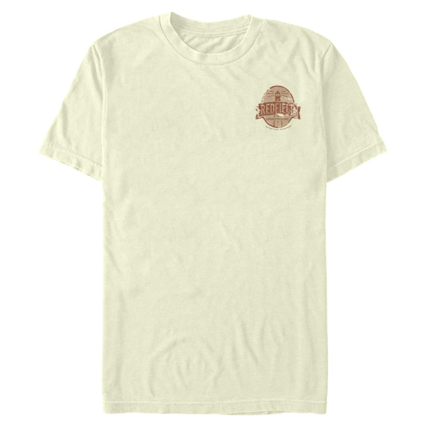 Netflix - Outer Banks - Logo Redfield Lighthouse - Men's T-Shirt - Cream - Front