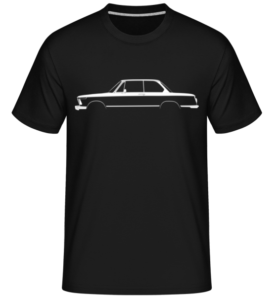 'BMW 2002 tii' Silhouette -  Shirtinator Men's T-Shirt - Black - Front