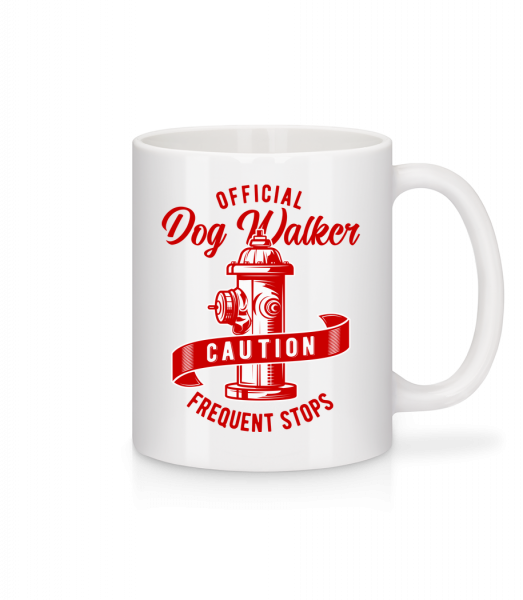 Official Dog Walker - Mug - White - Vorn