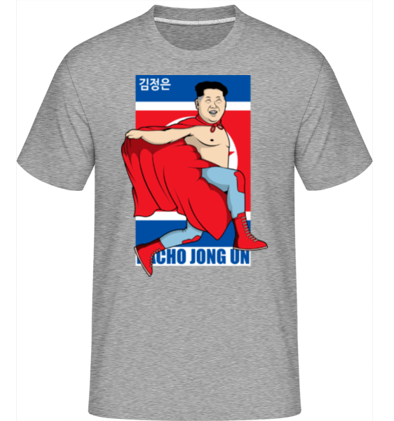 Nacho Libre Jong Un -  Shirtinator Men's T-Shirt - Heather grey - Front