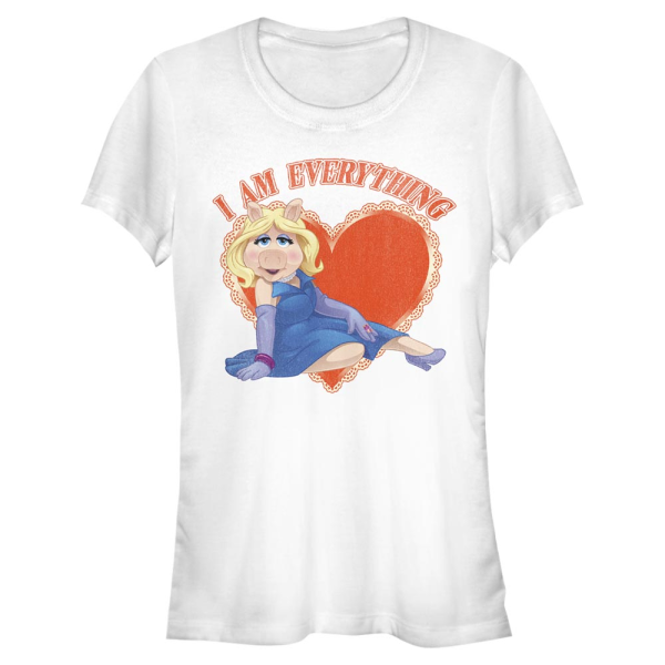 Disney Classics - Muppets - Miss Piggy I Am Everything - Women's T-Shirt - White - Front