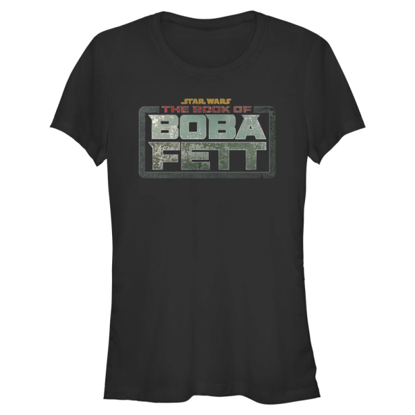 Star Wars - The Book of Boba Fett - Skupina Boba Fett Main Logo - Women's T-Shirt - Black - Front