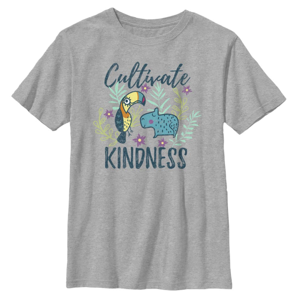 Disney - Encanto - Logo Kindness - Kids T-Shirt - Heather grey - Front