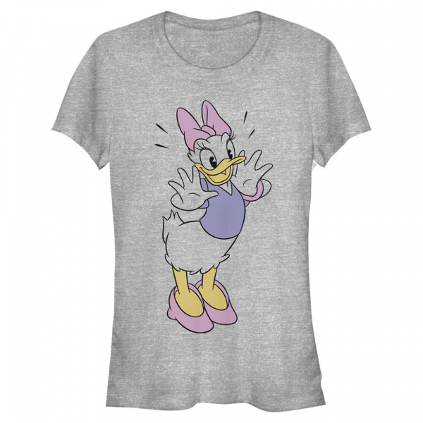 Disney Classics - Mickey Mouse - Daisy Duck Classic Vintage Daisy - Women's T-Shirt - Heather grey - Front