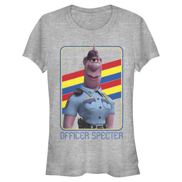 Pixar - Onward - Officer Specter Specter Rainbow - Women's T-Shirt - Heather grey - Front
