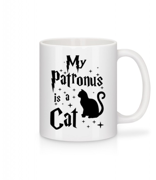 My Patronus Is A Cat - Mug - White - Front