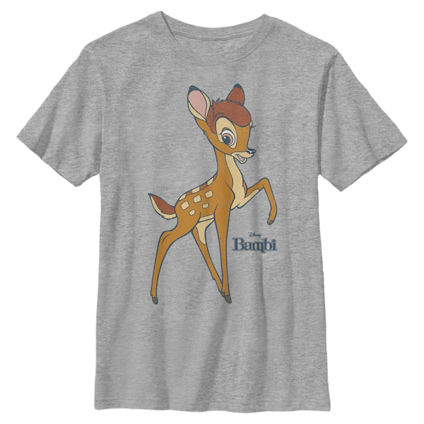 Disney Classics - Bambi - Bambi Big - Kids T-Shirt - Heather grey - Front