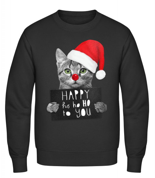 Happy Ho Ho Ho To You - Men's Sweatshirt - Black - Vorn