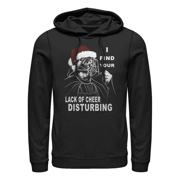 Star Wars - Darth Vader Vader Lack Of Cheer - Christmas - Unisex Hoodie - Black - Front