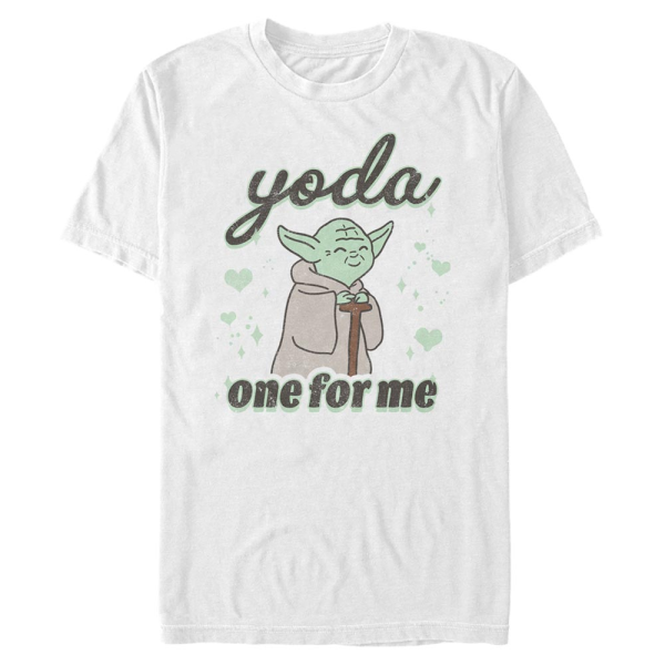 Star Wars - Yoda One Cute - Men's T-Shirt - White - Front