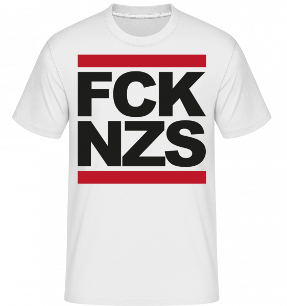 FCK NZS -  Shirtinator Men's T-Shirt - White - Vorn