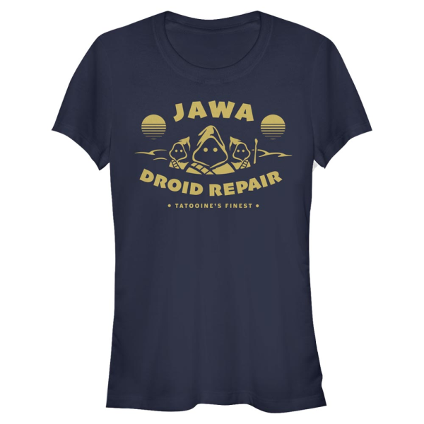 Star Wars - Jawas Jawa Repair - Women's T-Shirt - Navy - Front