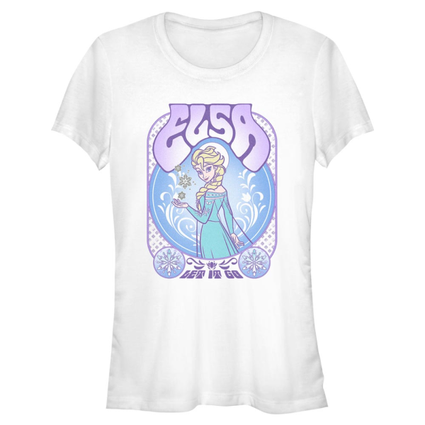 Disney Classics - Frozen - Elsa Gig - Women's T-Shirt - White - Front