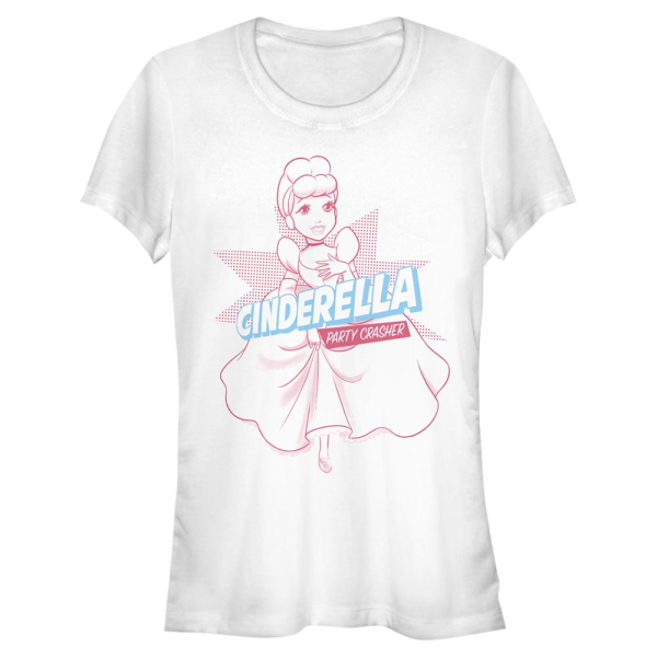 Disney - Cinderella - Popelka Cindy Pop - Women's T-Shirt - White - Front
