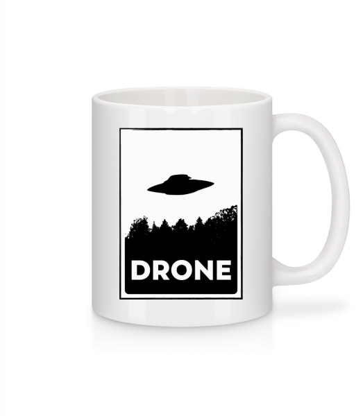 Drohne UFO - Mug - White - Vorn
