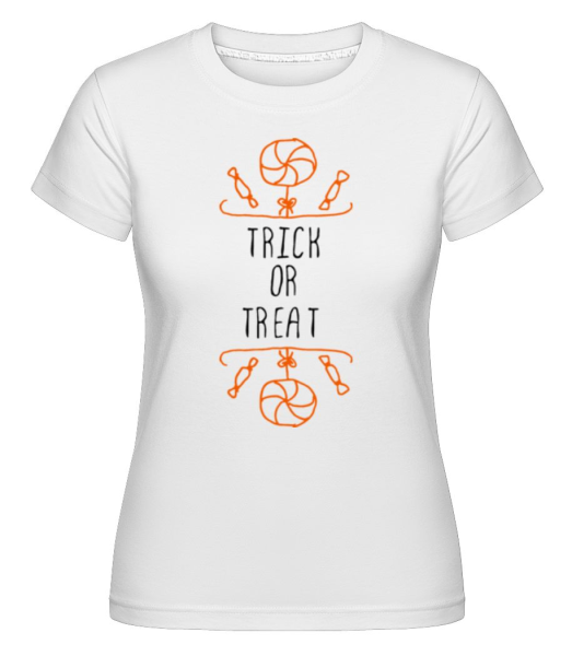 Trick Or Treat Sweets -  Shirtinator Women's T-Shirt - White - Front