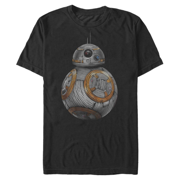 Star Wars - Episode 7 - BB-8 Spike - Men's T-Shirt - Black - Front