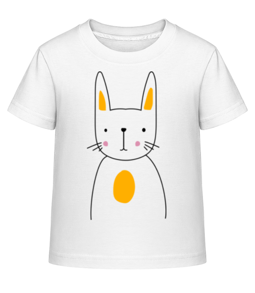 Cute Rabbit - Kid's Shirtinator T-Shirt - White - Front