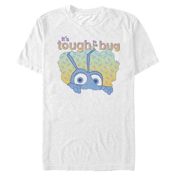 Pixar - A Bug's Life - Flik Tough Bug - Men's T-Shirt - White - Front