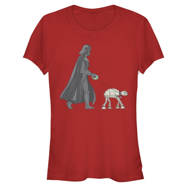 Star Wars - Darth Vader Vader Walker - Women's T-Shirt - Red - Front