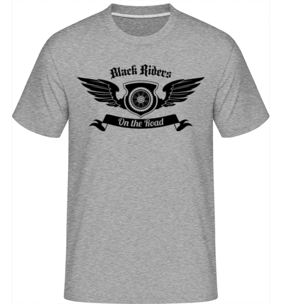 Black Riders Biker -  Shirtinator Men's T-Shirt - Heather grey - Front