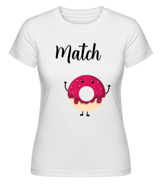 It Is A Match 2 -  Shirtinator Women's T-Shirt - White - Front