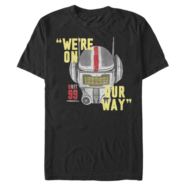 Star Wars - The Bad Batch - Logo Our Way Batch - Men's T-Shirt - Black - Front