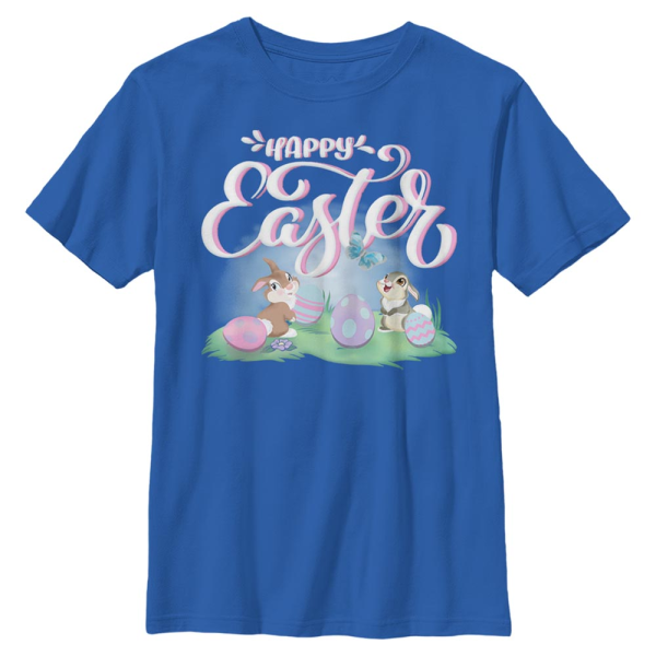 Disney - Bambi - Skupina Easter Thumper - Kids T-Shirt - Royal blue - Front