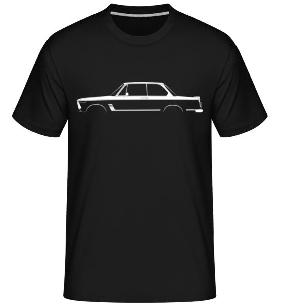 'BMW 2002 Turbo' Silhouette -  Shirtinator Men's T-Shirt - Black - Front