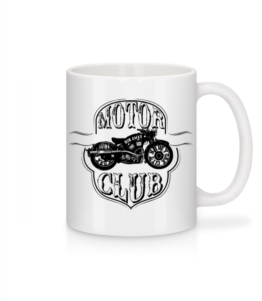 Motor Club Icon - Mug - White - Vorn