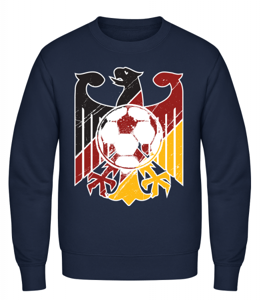 Football Germany - Classic Set-In Sweatshirt - Navy - Vorn