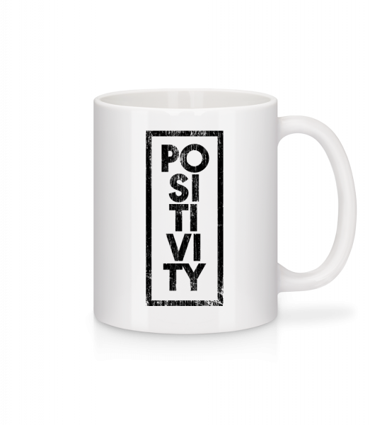 Positivity - Mug - White - Vorn