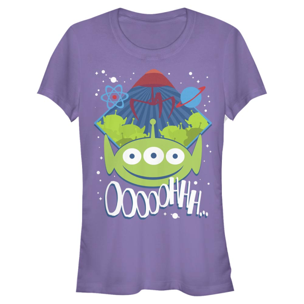 Pixar - Toy Story - Aliens Alien Oooh - Women's T-Shirt - Purple - Front