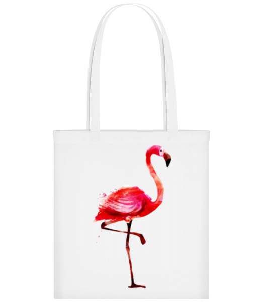 Flamingo - Tote Bag - White - Front